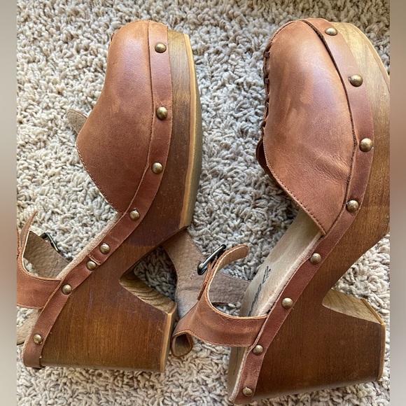 Free People Doub’s Clogs in Tan. Eu size 40 / US size 9.5 - 10. - Picture 10 of 12
